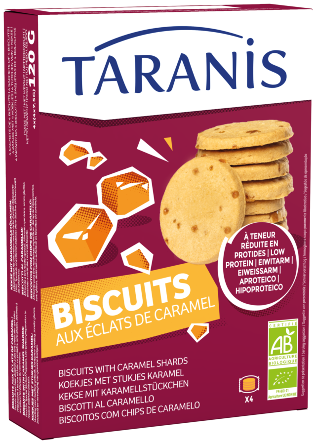 Biscuits aux éclats de caramel (BIO)