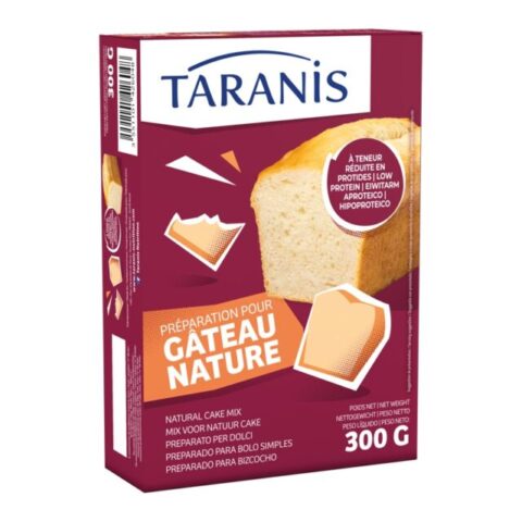 Natural cake mix