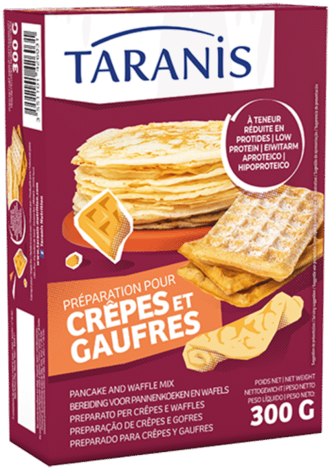 Pancakes and waffles mix