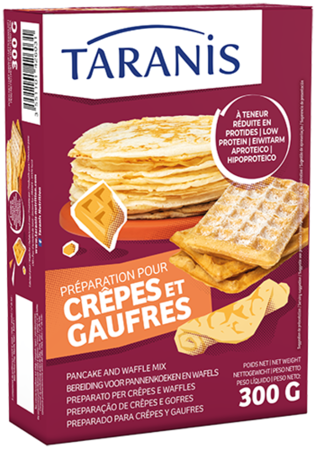 Préparation pour crêpes et gaufres