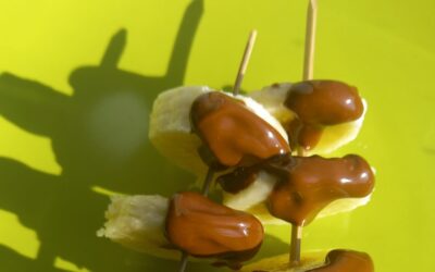 Banana skewers with TARACHOC’