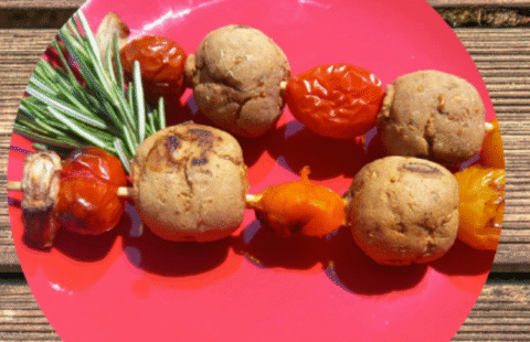 Brochettes de Substitut de viande