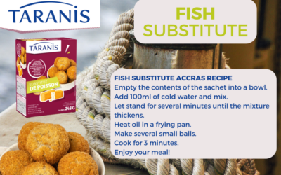 Fish substitute accras recipe