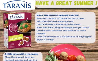 Summer = barbecue with our Meat Substitute!