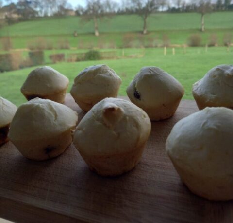 Heart-shaped muffins with TARACHOC’