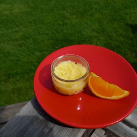 Gâteau de substitut de riz à l&rsquo;orange