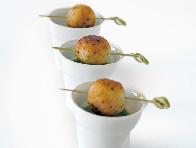 Boulettes wasabi