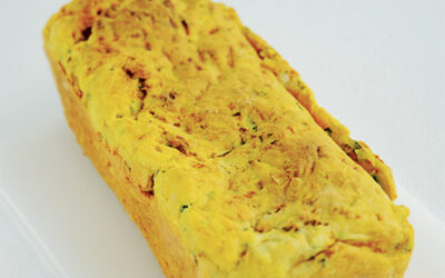 Spinach and Turmeric Bread