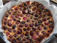 Cherry clafoutis