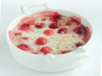 Anise seed and Morello Cherry Clafoutis