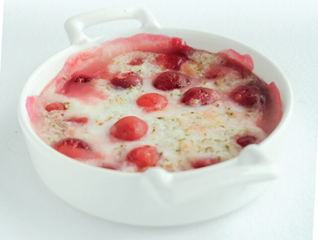 Clafoutis griotte anis