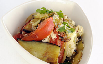 Couscous aux aubergines