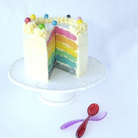 Gâteau Arc-en-ciel