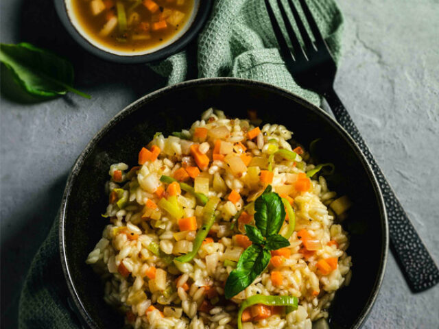 Rice with vegetables