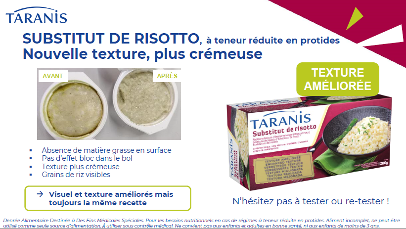 Substitut de risotto : nouvelle texture, plus crémeuse