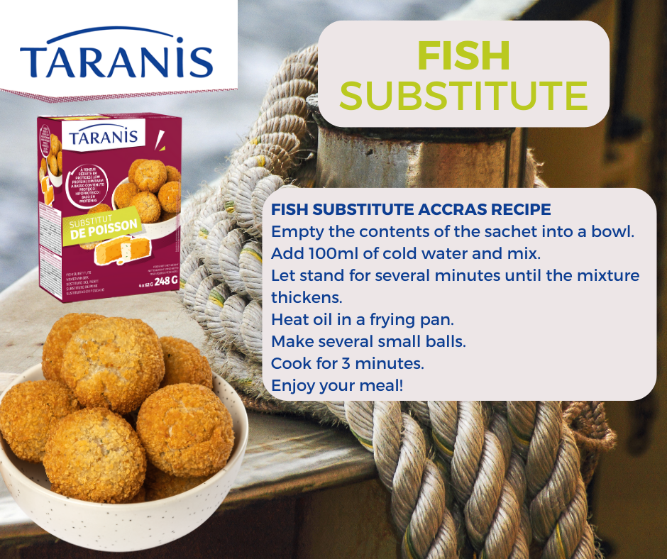 Fish substitute accras recipe